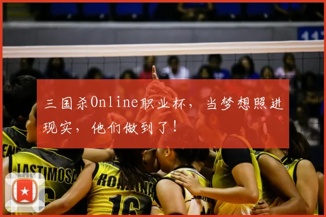 三国杀Online职业杯,当梦想照进现实,他们做到了!